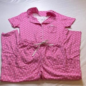Karen Neuburger Pink Women's‎ Pajama Set